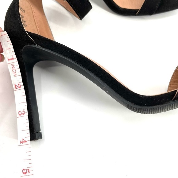 Madden Girl ARA Square Toe Suede Ankle Strap Heel - Picture 7 of 7